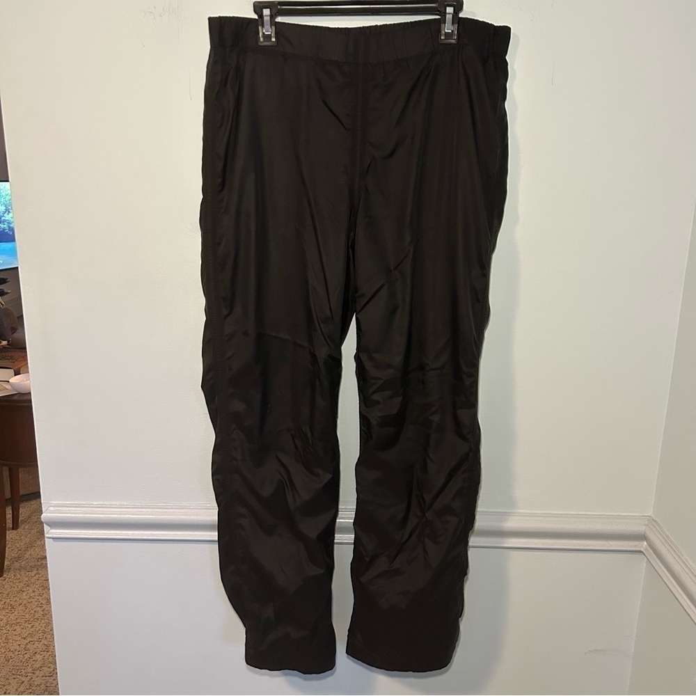 Columbia Black Windbreaker Pants Size Large